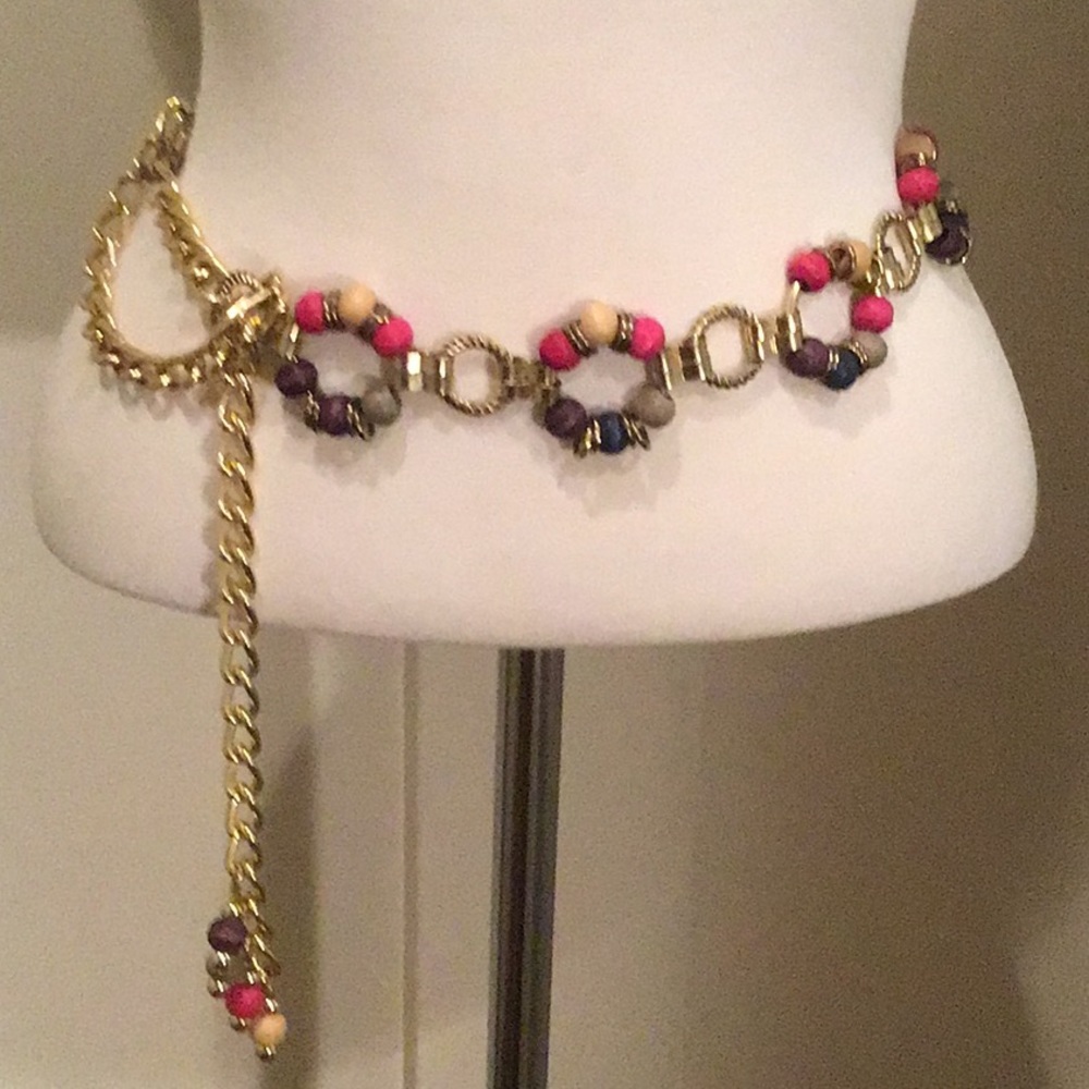 Vintage chain belt